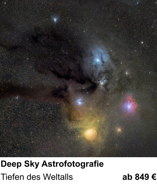 Abwechslungsreicher Foto-Workshop: Deep Sky Astrofotografie – Tiefen des Weltalls