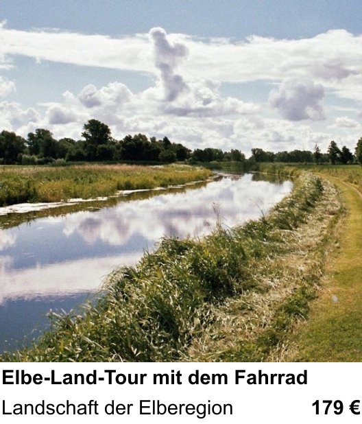 Abwechslungsreicher Foto-Workshop: Elbe-Land-Tour mit dem Fahrrad – Landschaft der Elberegion