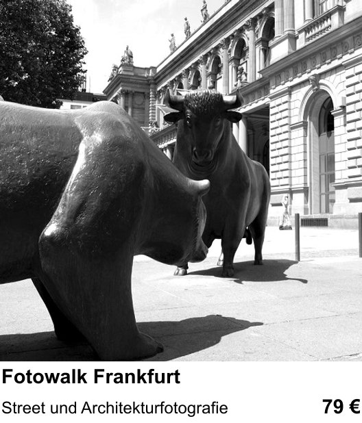 Urbaner Fotowalk als Fotoworkshop in Frankfurt