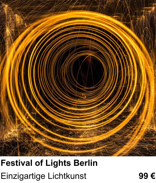 Abwechslungsreicher Foto-Workshop: Lichtinstallationen in Berlin – Einzigartige Lichtkunst