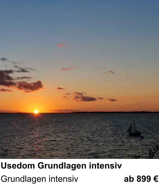 Abwechslungsreicher Foto-Workshop: Usedom Grundlagen intensiv – Grundlagen intensiv